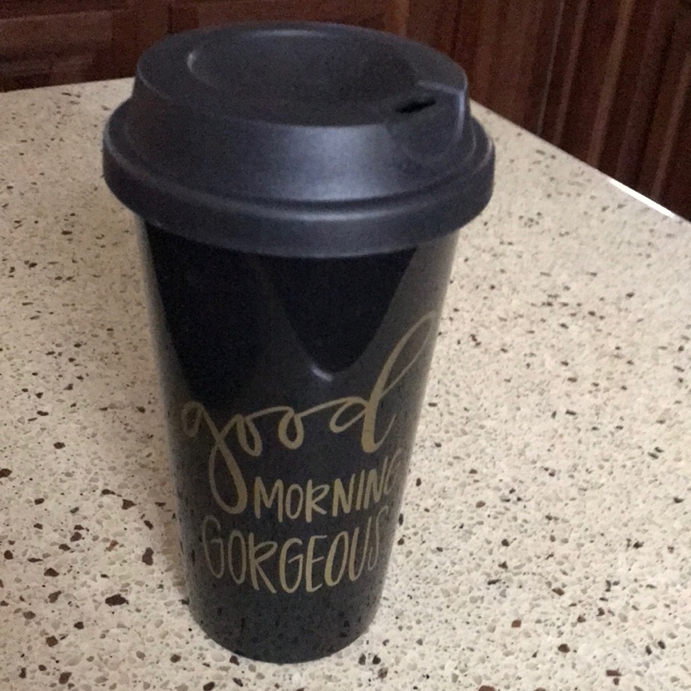 Brand new coffee to go cup with lid